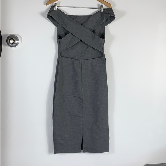 Aritzia Talula Grey Bodycon Dress - Picture 8 of 8